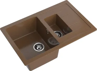 Мойка кухонная GranFest CLASSIC Q-775KL терракот